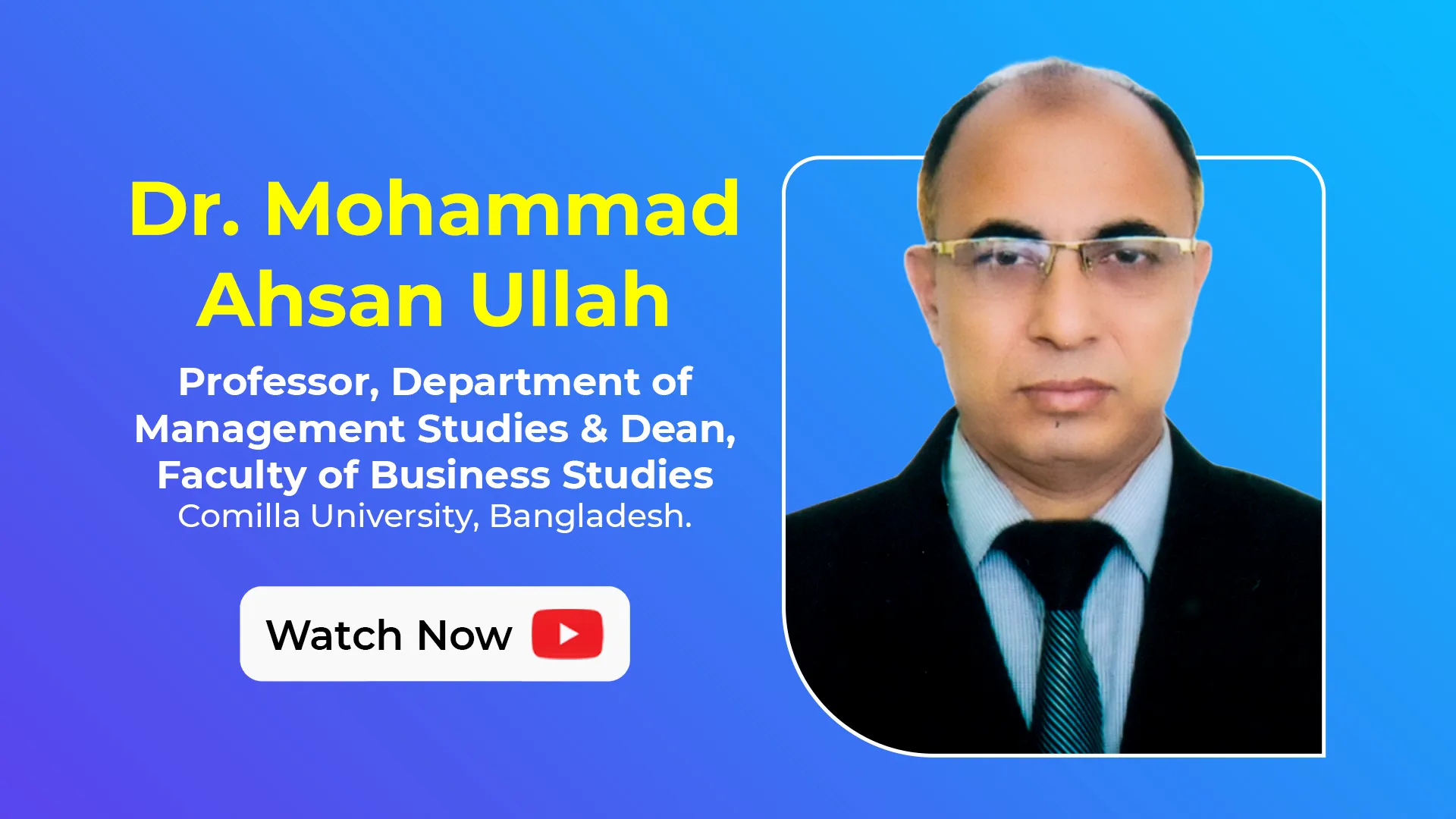 LEAP 2025 Nominee - Dr. Mohammad Ahsan Ullah
